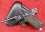 WWII P.08 Luger & Holster