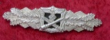 Silver German Army WWII Assault Clasp