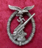 German WWII Luftwaffe Flak Badge