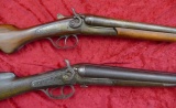 Pair of Antique Wall Hanger Doubles