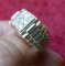 14k Men's Gold & Diamond Ring