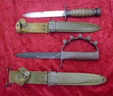 M1 Carbine Bayonet & US Fighting Knife