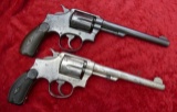 Pair of Early S&W Hand Ejector Revolvers