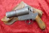 Rare Japanese Flare Gun & Holster