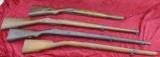 Lot of 4 Military Mauser Rifle Stocks