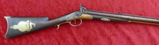 B.W. AMSDEN Percussion. Dbl Rifle