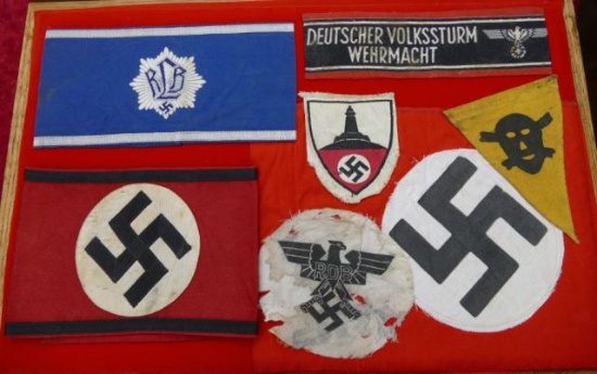 WWII Nazi Armbands & Related