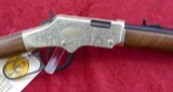 Engraved Henry Deluxe 22 cal Golden Boy Rifle