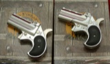 Pair of 38 cal. Cobra Firearms Double Derringers