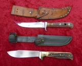 Pair of Vintage PUMA Hunting Knives