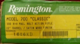 NIB Remington 300 H&H Model 700 Classic