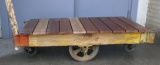 Wooden RR Loading Cart