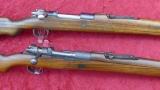 Pair of Turkish Military Mauser Rifles