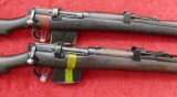Pair of Enfield ISHAPORE 308 cal Military Rifles