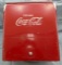 Red Metal Vintage Coca Cola Cooler