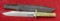 Early American Crookes BOWIE Knife