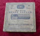 2 Piece Box of UMC 12 ga Brass Shells