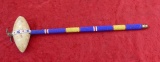 Fully Beaded Plains Indian Stone War Club
