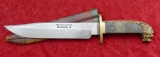 Lion Head Sheffield BOWIE Knife