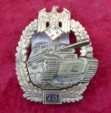 Rare WWII German Panzer Badge