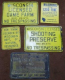 Lot of 5 Assorted Metal Conservation