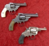 Lot of 3 Antique Revolvers
