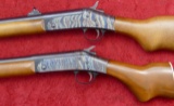 Pair of H&R Topper Single Shot Shotguns