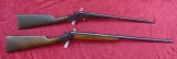 Pair of Early Single Shot 22 Rifles