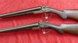 Pair of Antique Dbl Bbl. Shotguns