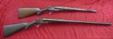 Pair of Antique Dbl Bbl. Shotguns