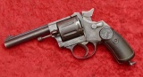 Antique Belgium Nagant(?) Revolver