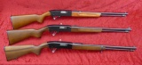 Lot of 3 Winchester Model 190 Semi Auto 22 Rifles