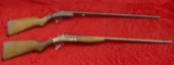 Pair of Rough Single Shot Shotguns