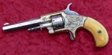 Antique Engraved Civil War Era Pocket Pistol