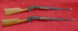 Pair of Stevens Visible Loader 22 cal Pump Rifles