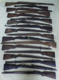 Lot of 18 Surplus Mauser Military Rifle Stocks