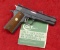 Colt Gold Cup National Match 45 cal. Pistol