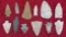 Grouping of 12 Assorted Arrow Heads