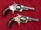 Pair of Early Antique Spur Trigger Revolver