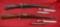 Pair of Chilean 1895 Short Mausers & Bayonets