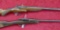 Pair of Antique Single Shot 22 Rifles