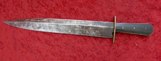 Early 13 3/4" Bowie Knife