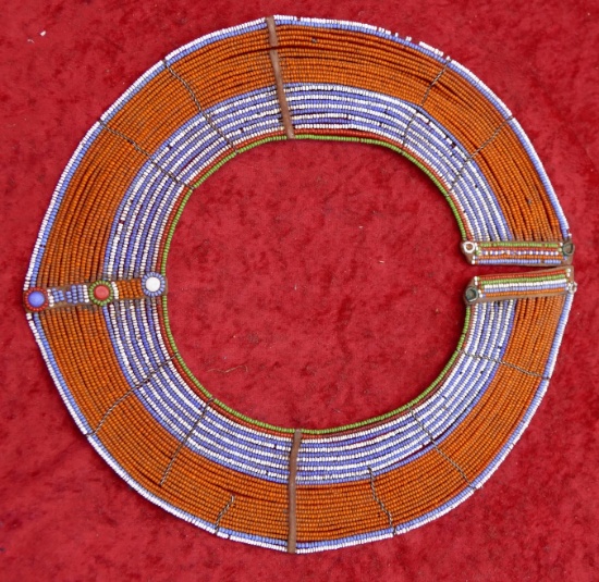 Beaded African Neck Collar