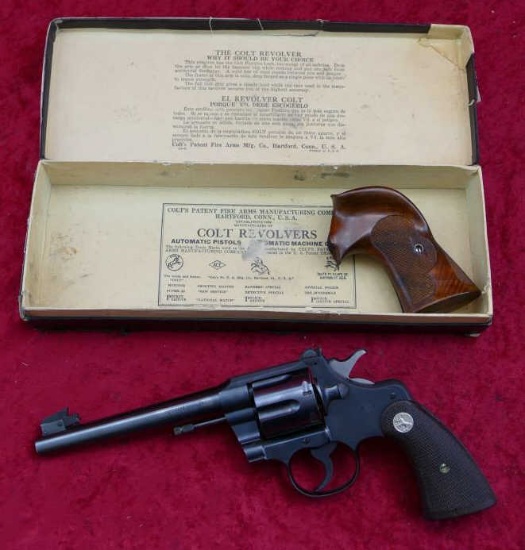 NIB Colt Officers Model Heavy Bbl Target Revolver