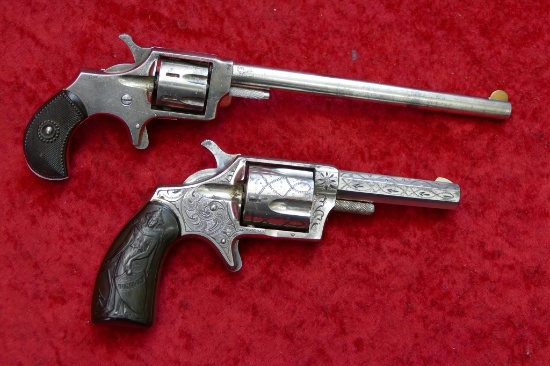 Pair of Unique early Trade Pistols