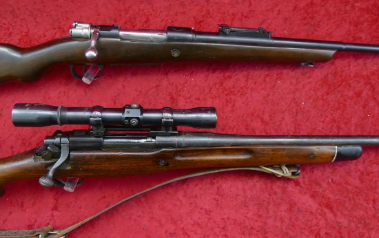 Pair of Sporterized Military Rifles