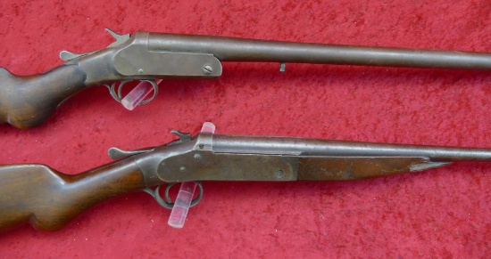 Pair of Single Shot Shotguns