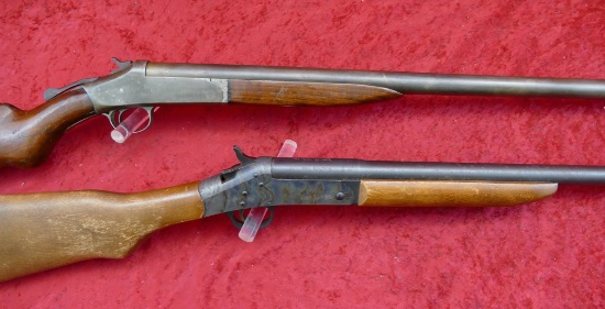 Pair of Single Shot Shotguns