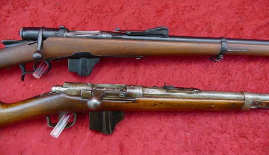 Pair of Antique Military Rifles