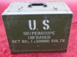 Rare US M1 Carbine Infrared Sniper Scope System